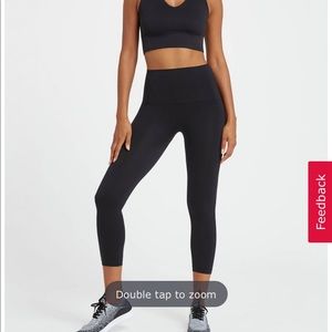 Spanx Look at Me Now Cropped Seamless Leggings XS
